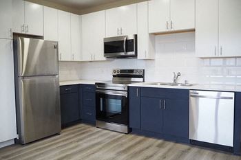 Kitchen with appliances